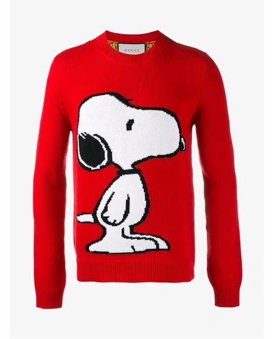 gucci snoopy sweater andy cohen|Gucci Snoopy Intarsia Wool Crew.